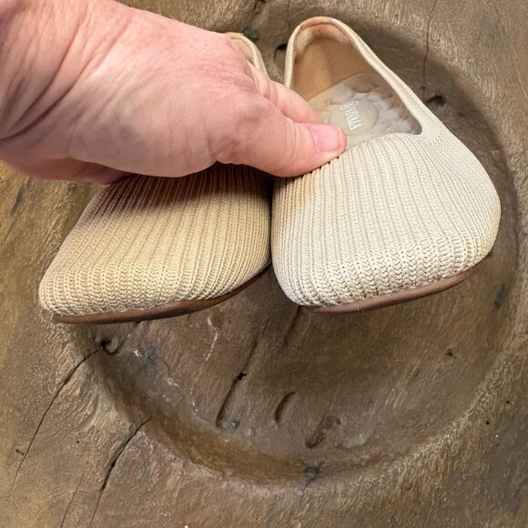 Vivaia Melody Pro comfy almond square-toe block heel shoes women's 36.5 / 6 - Picture 3 of 8